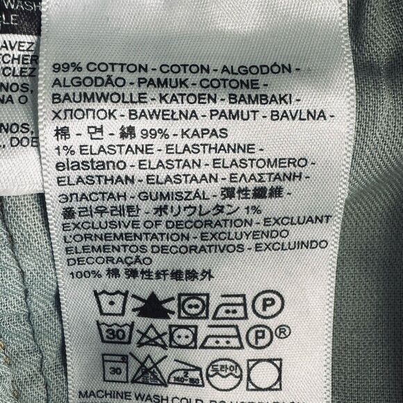 Levis 505 Jeans Mens Size 36x32 Measures 36x31 Blue Straight Leg Denim Stretch - Picture 4 of 9